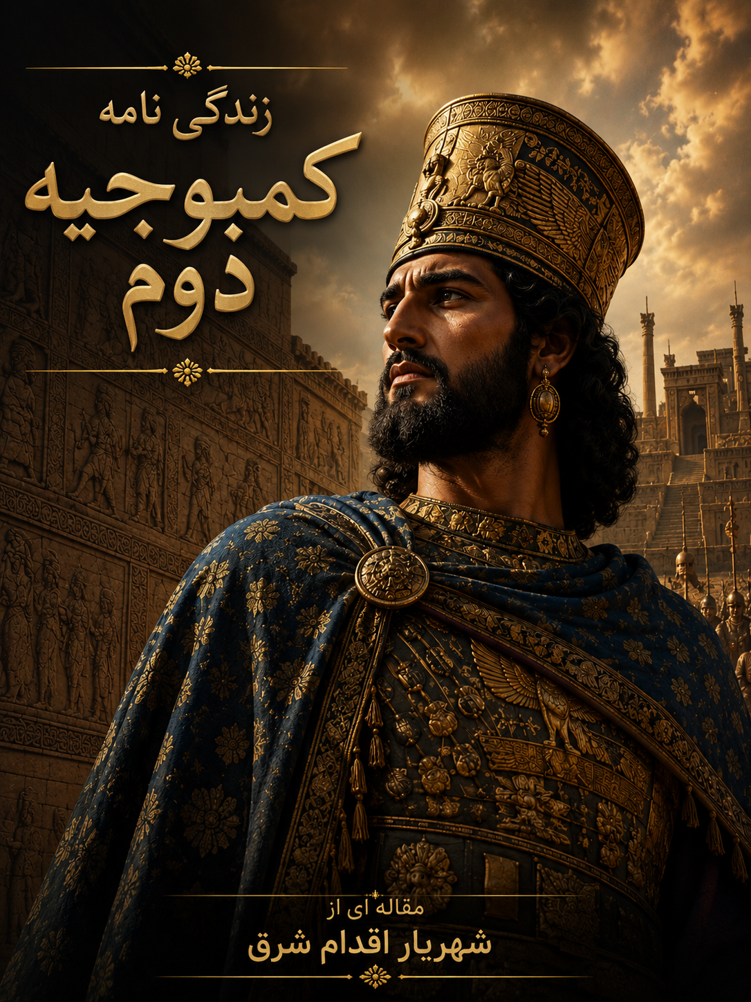 زندگی نامه کمبوجیه دوم پسر کوروش بزرگ Farsi