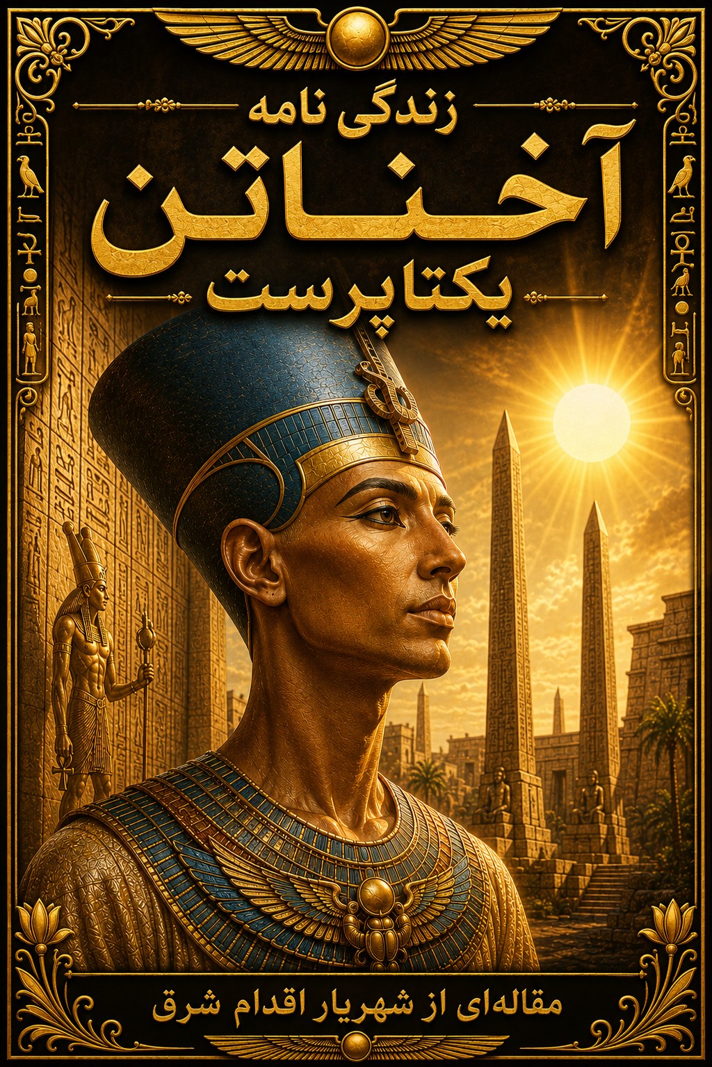 زندگی نامه آخناتن یکتاپرست|The Biography of  Akhenaten the Monotheist Farsi