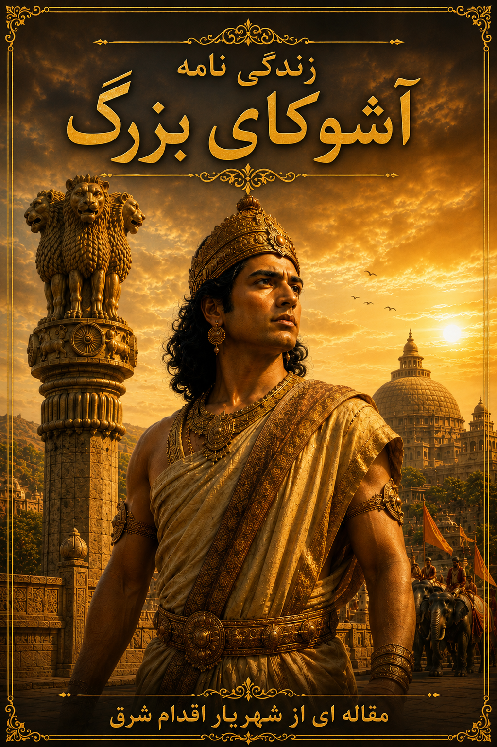 زندگی نامه آشوکا بزرگ|The Biography of Ashoka The Great Farsi