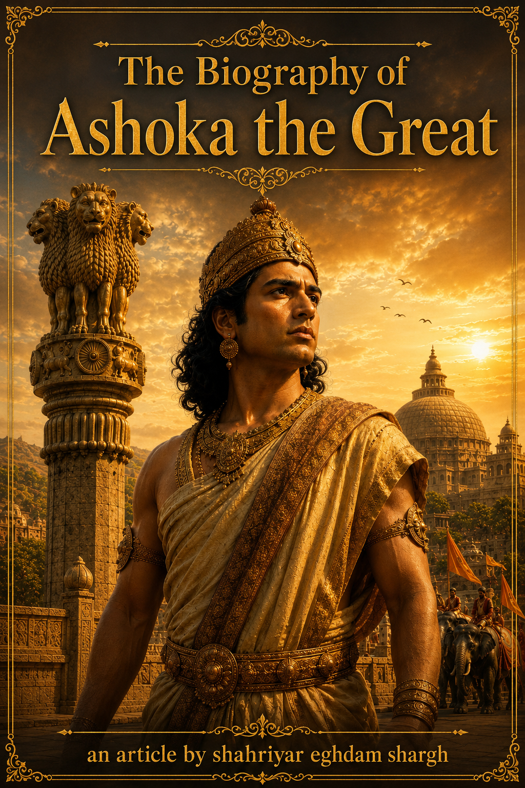زندگی نامه آشوکا بزرگ|The Biography of Ashoka The Great English